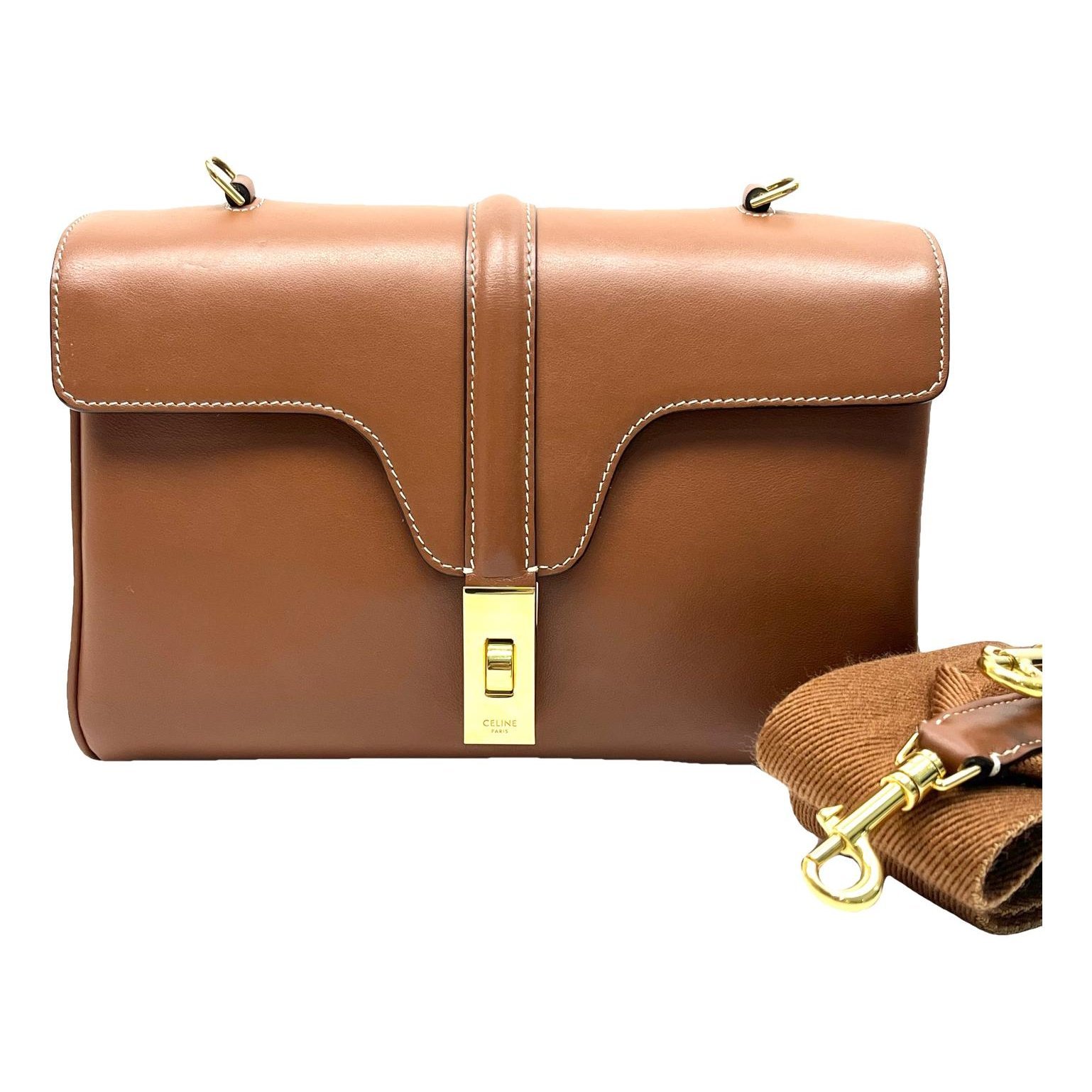 Sac 16 leather handbag