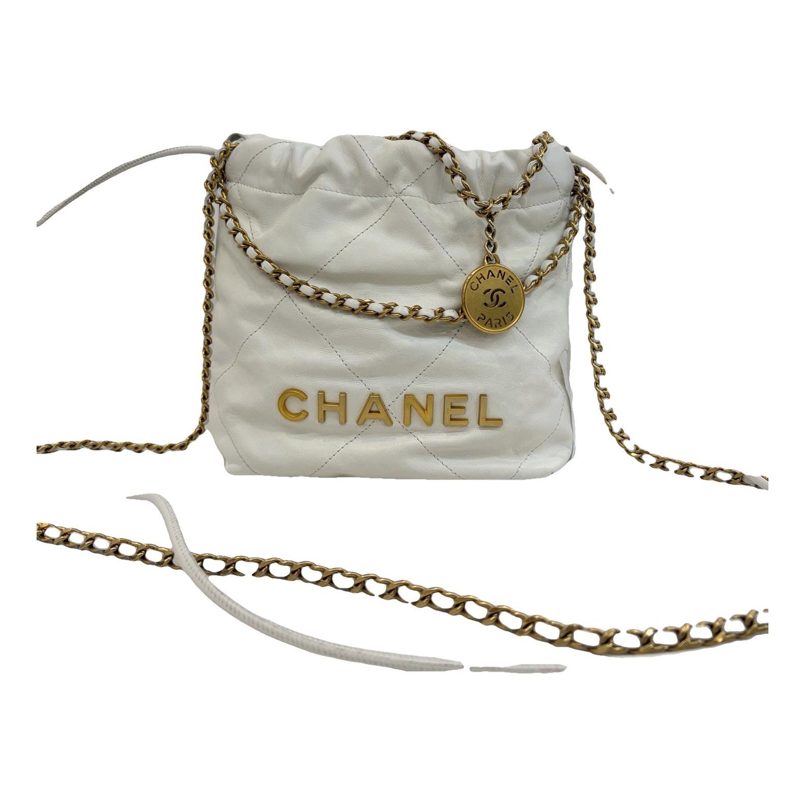 Chanel 22 leather handbag