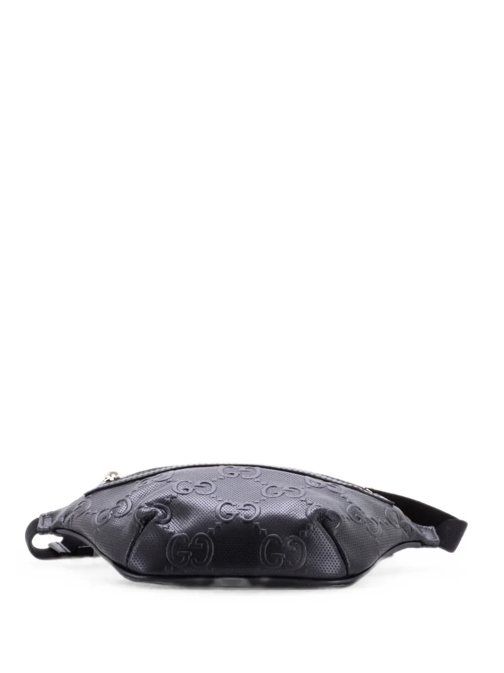 GG Embossed Perforated Leather Small belt bag