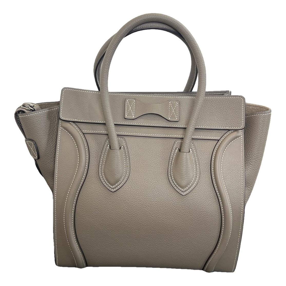 Luggage leather handbag