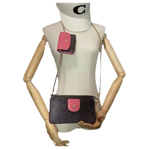 Leather crossbody bag