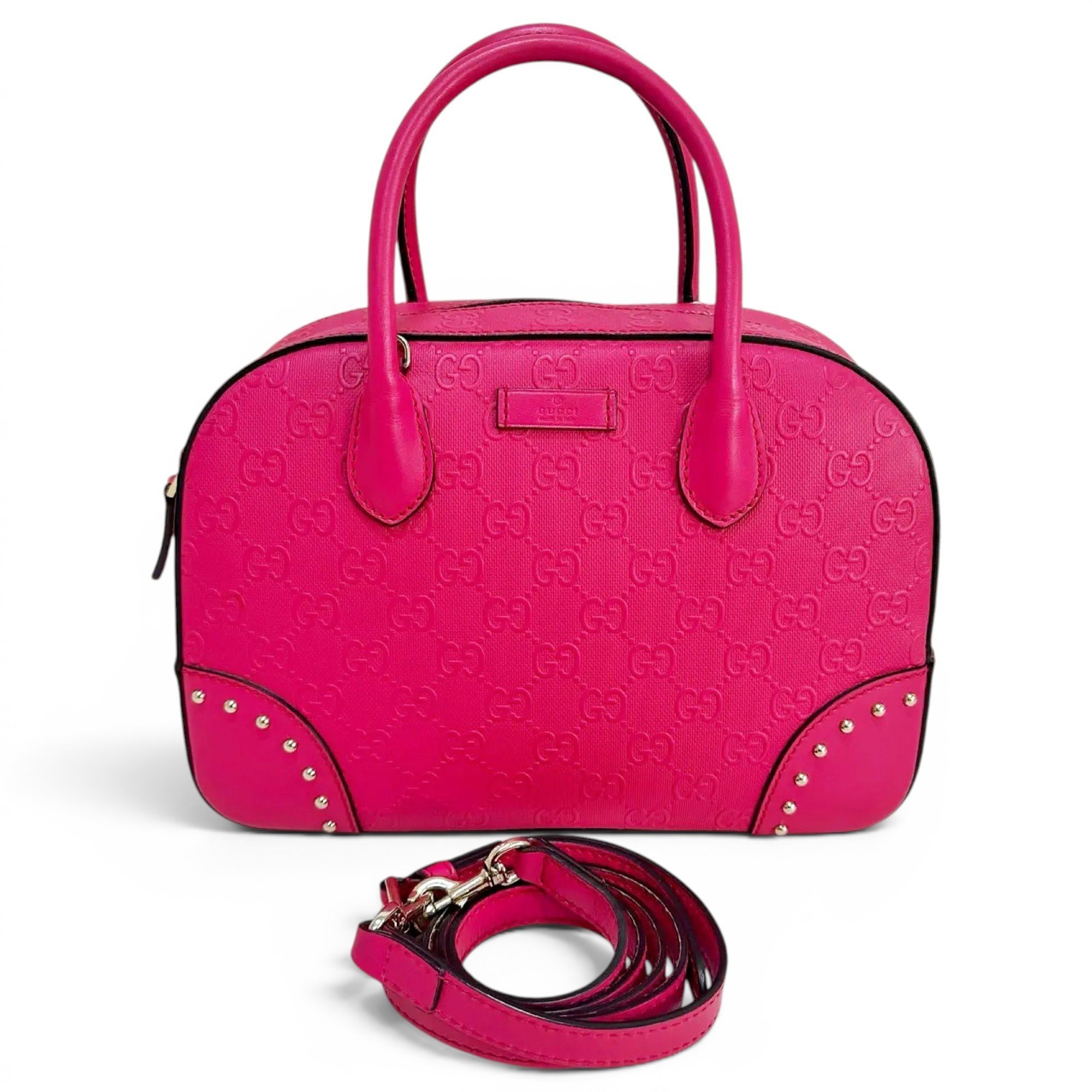Leather handbag
