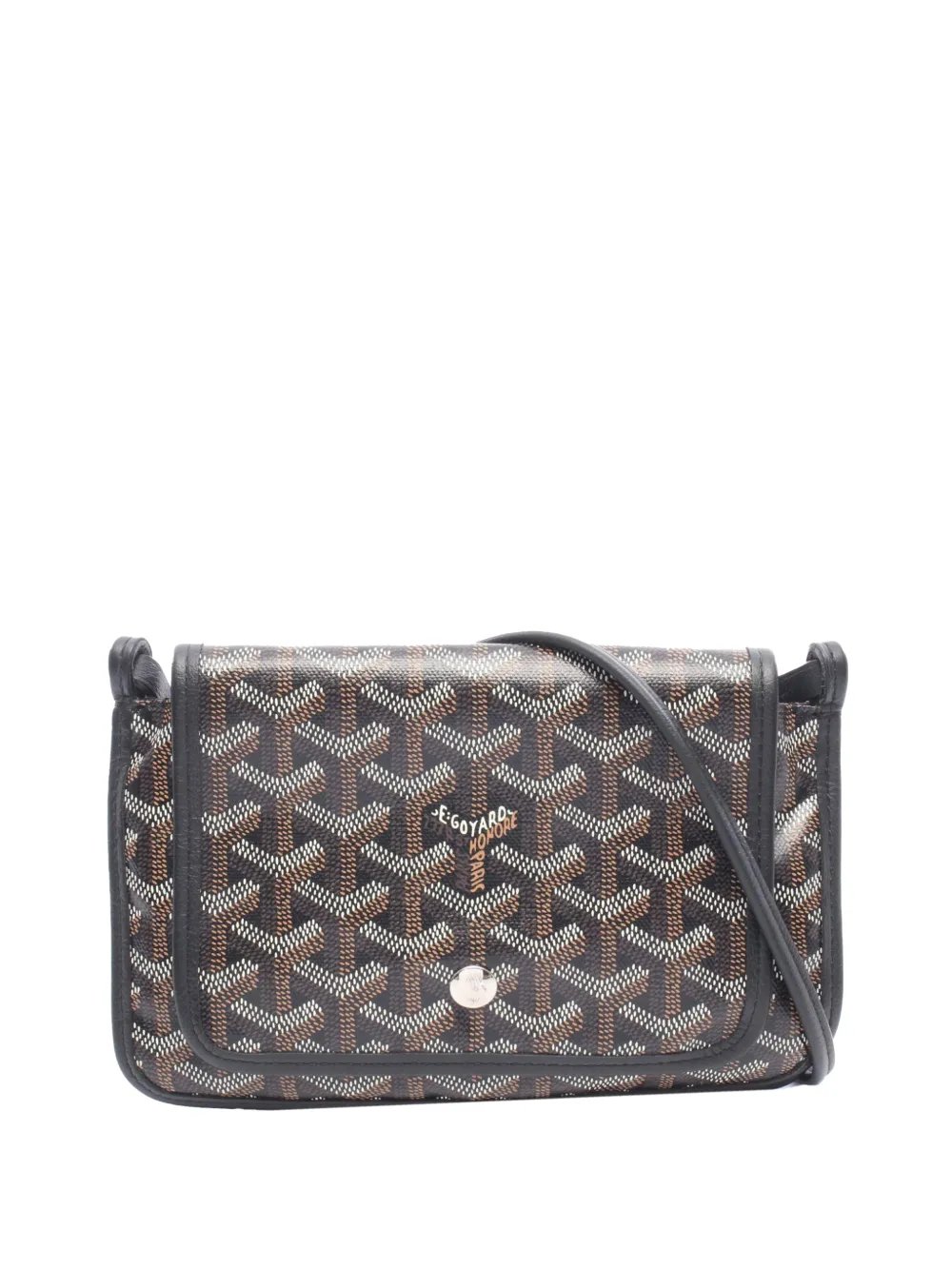 Goyard 2010-2026 Goyardine Plumet Pocket Wallet crossbody bag