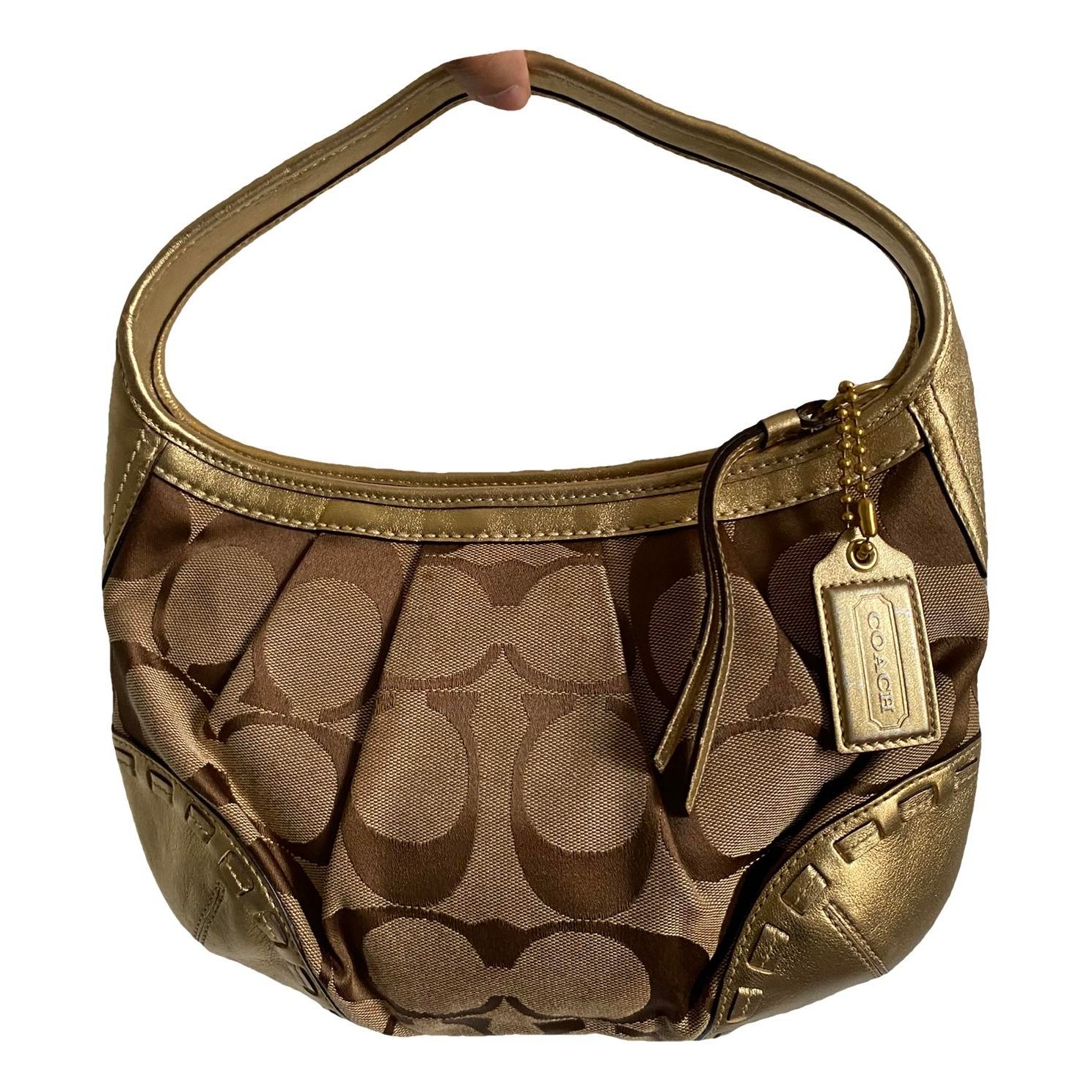 Signature Sufflette leather handbag