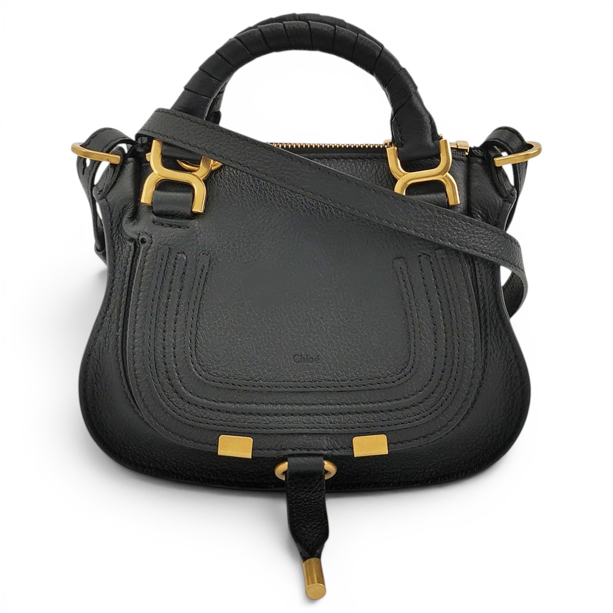 Marcie leather handbag