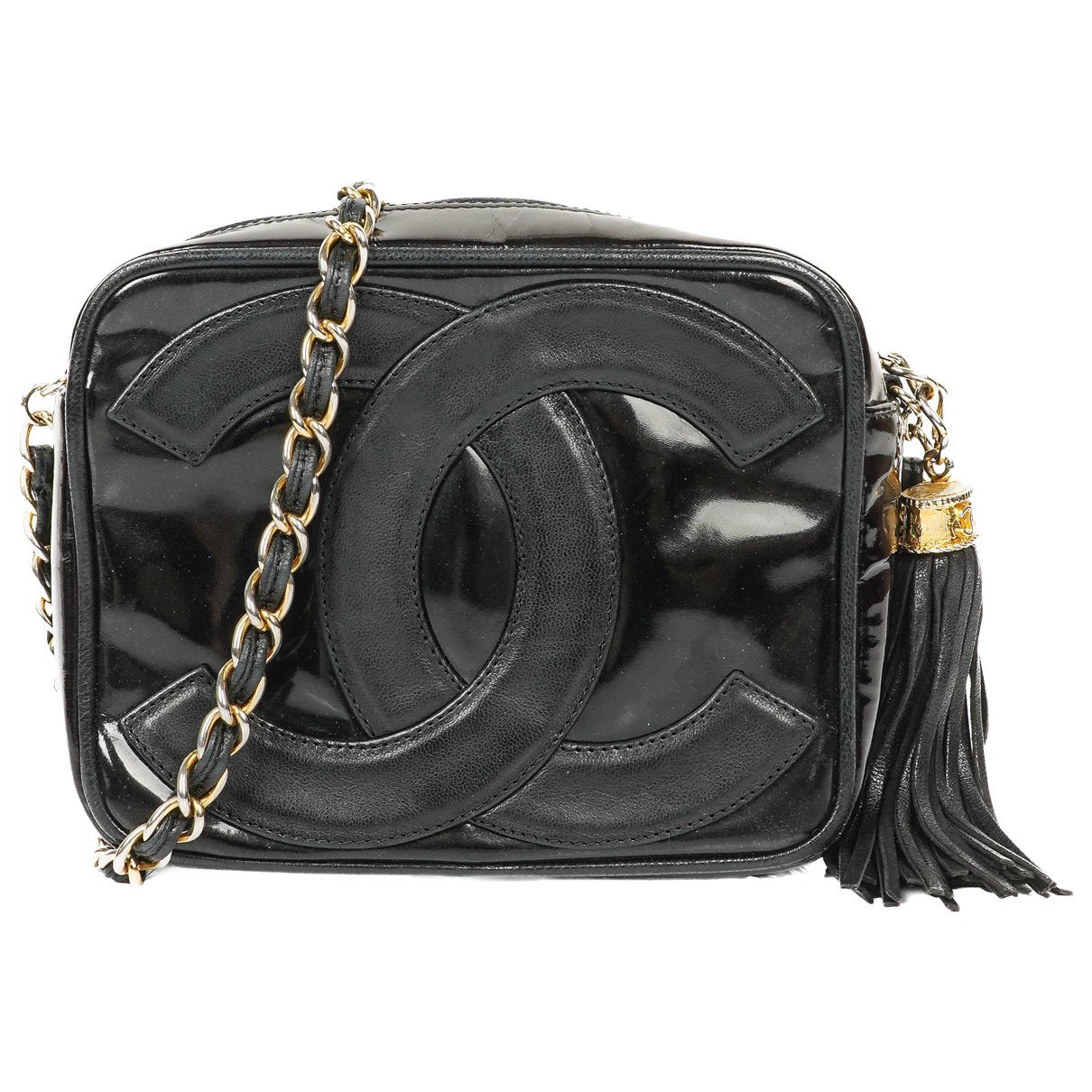 Timeless/Classique patent leather handbag