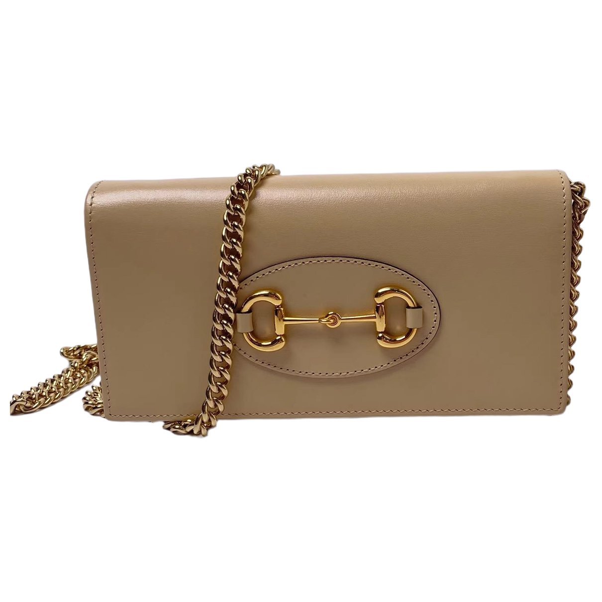 Horsebit 1955 Chain Wallet leather handbag