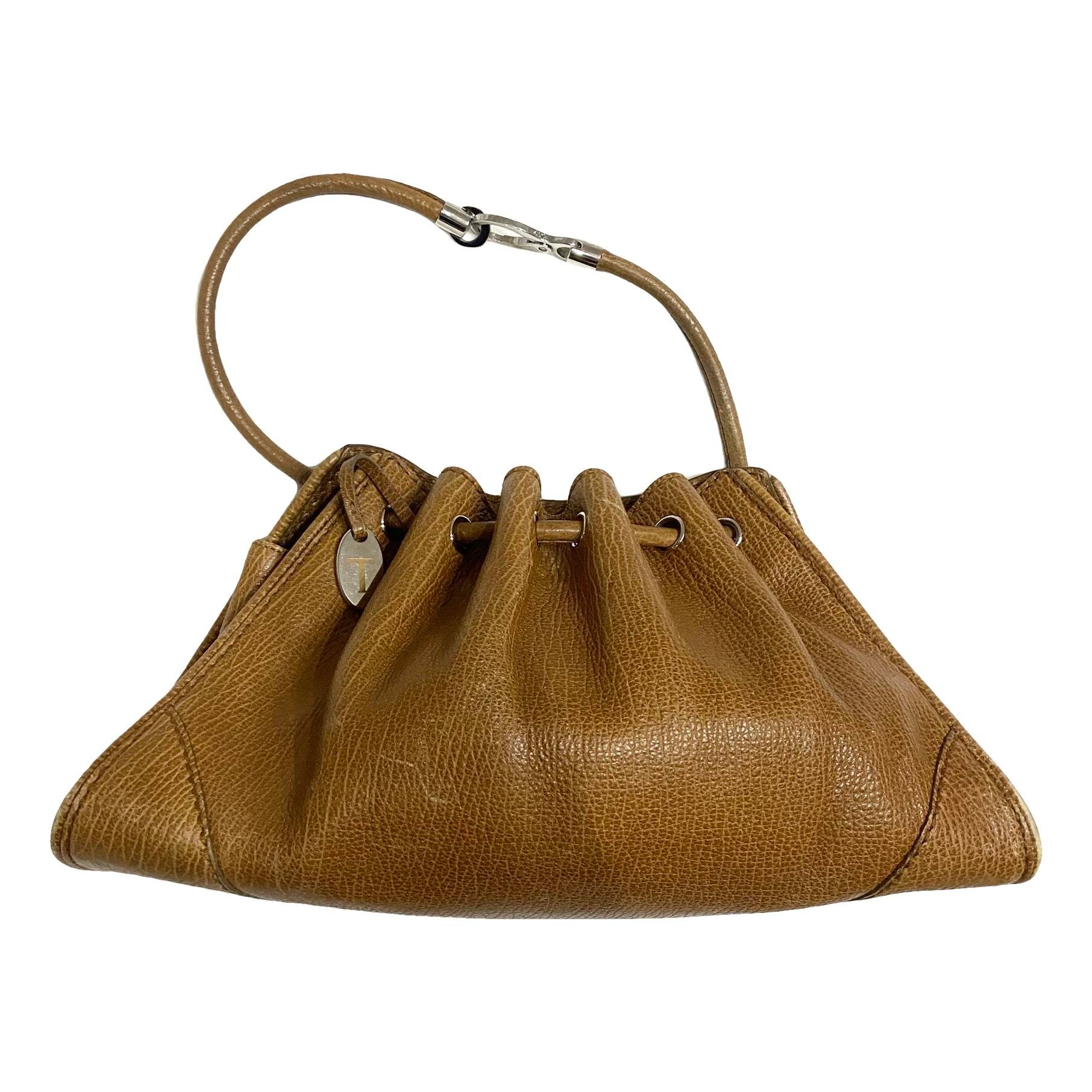 Tod's Shopping Media leather handbag