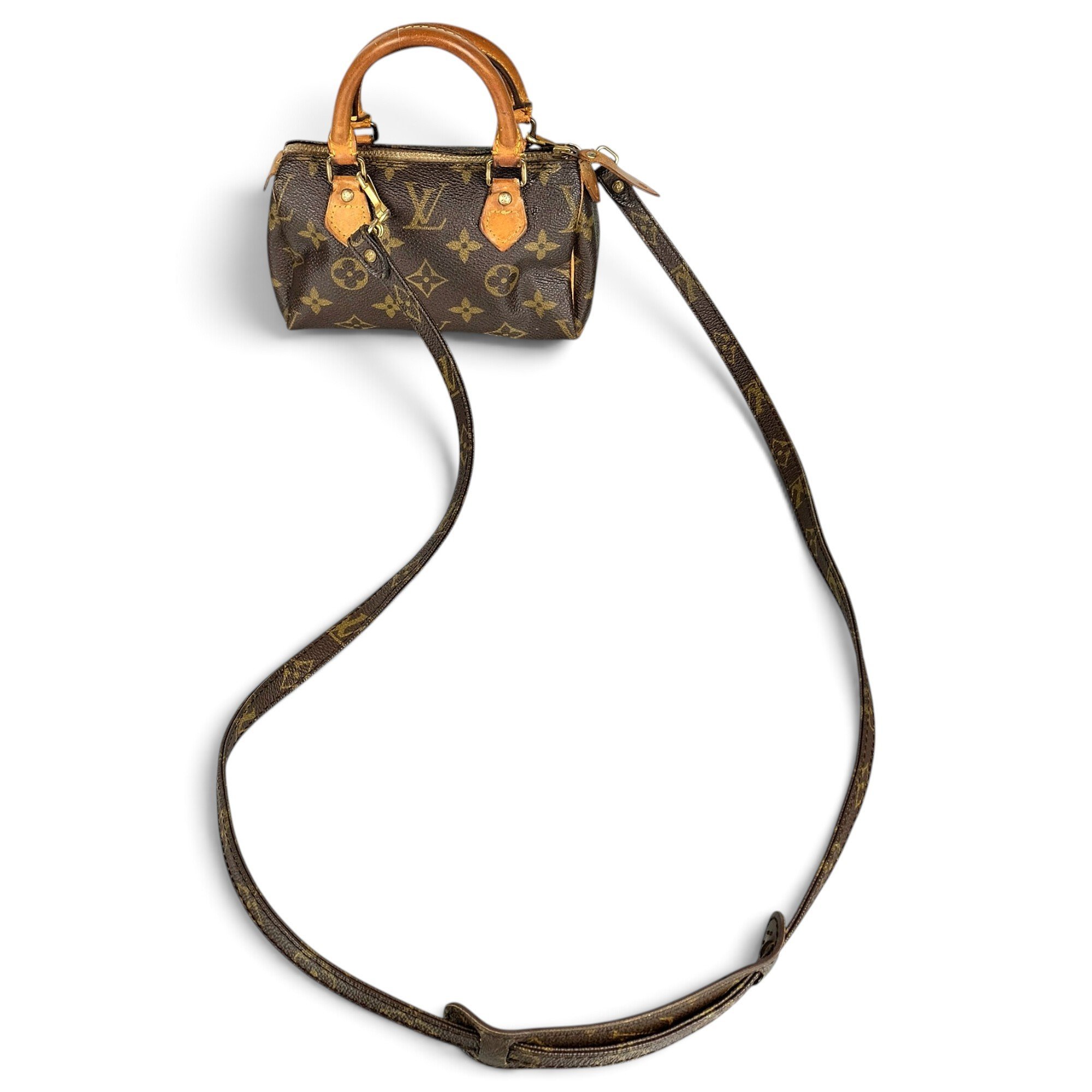Nano Speedy / Mini HL leather mini bag