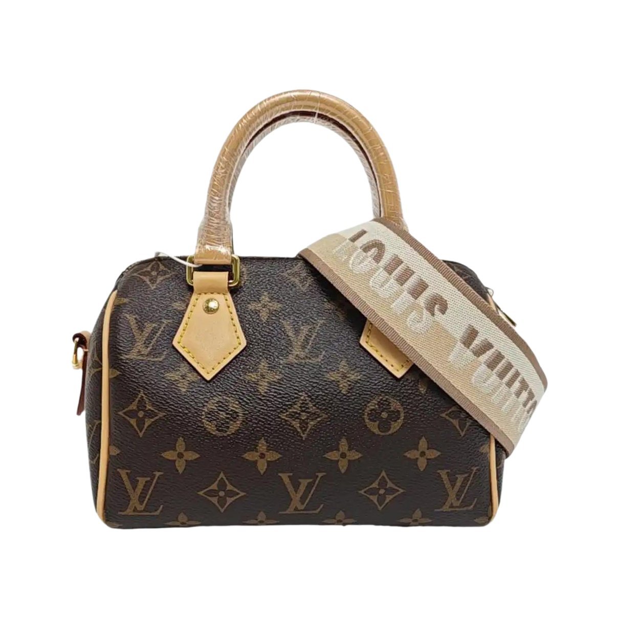 Nano Speedy / Mini HL leather handbag