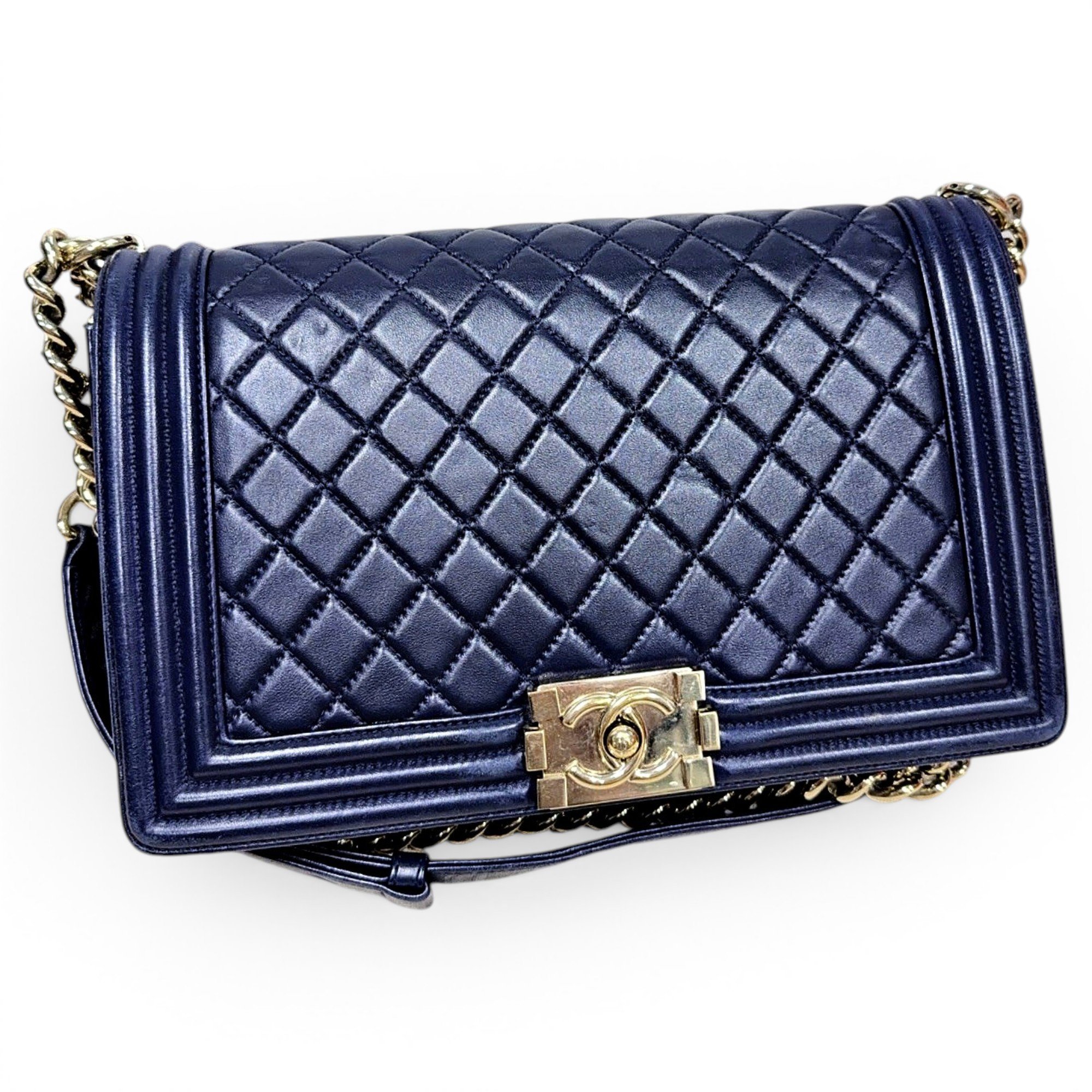 Boy leather handbag
