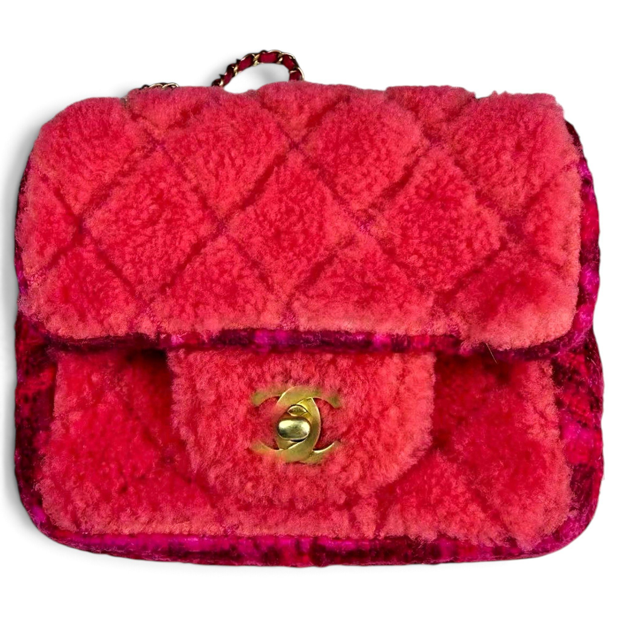Timeless/Classique faux fur handbag