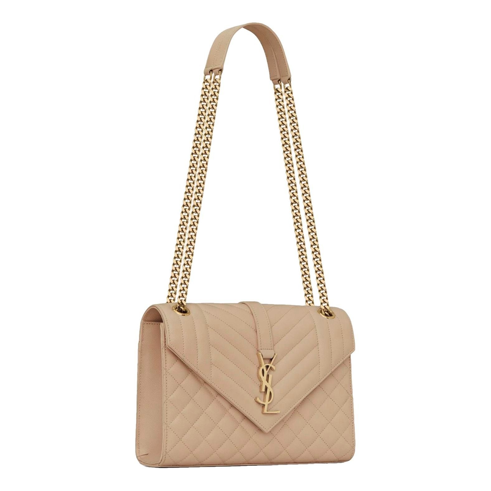 Envelope leather crossbody bag