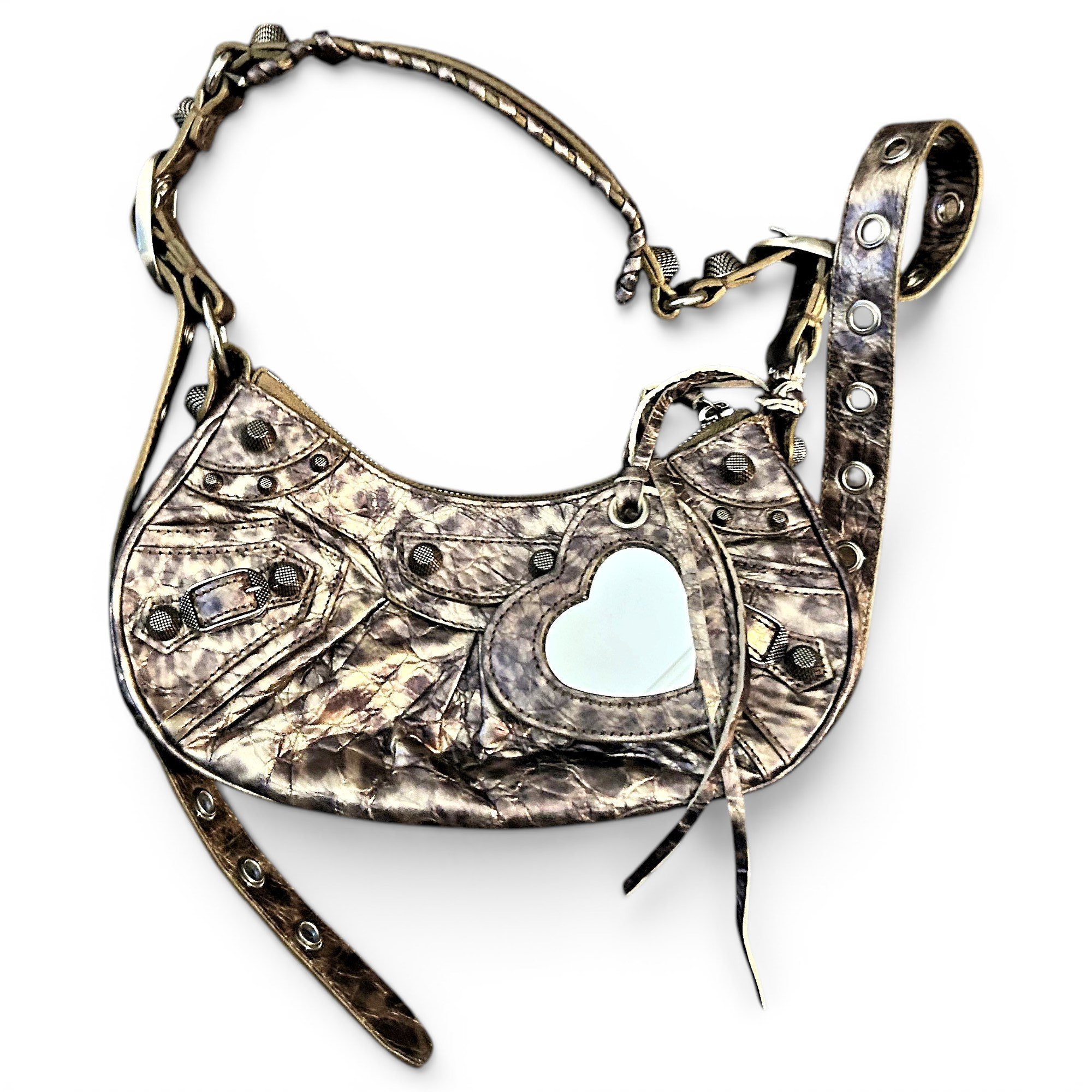 Le Cagole leather handbag