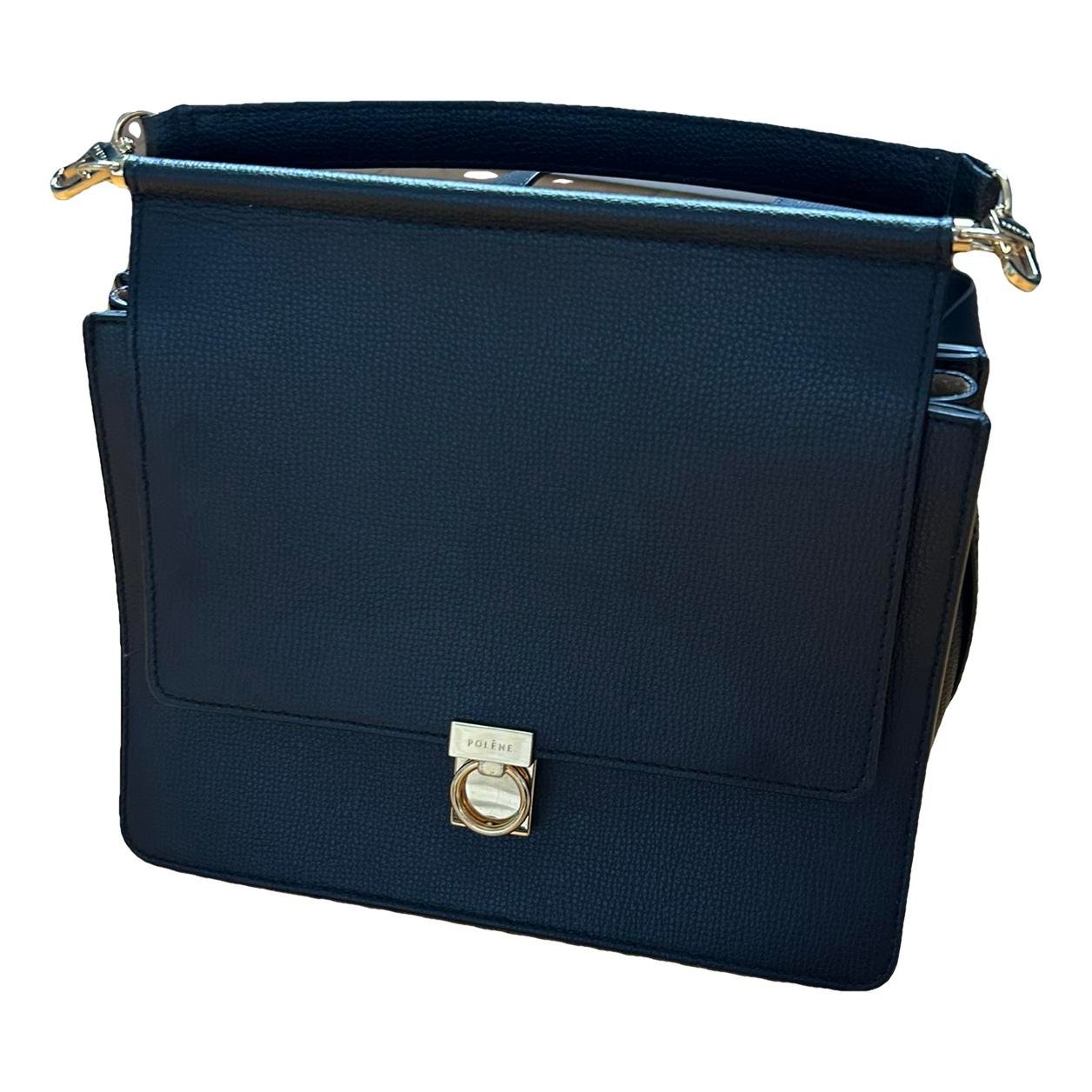 Polene Numéro Sept leather crossbody bag