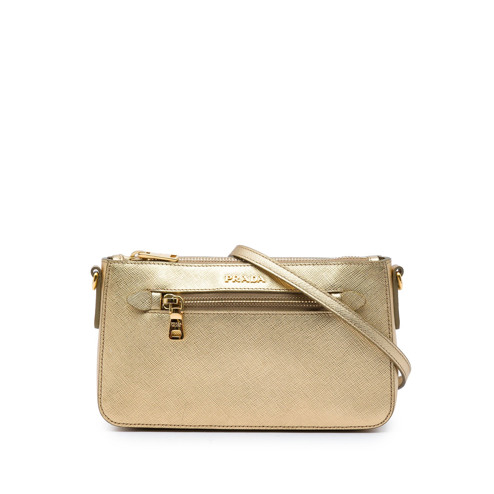 Prada Pocket leather handbag