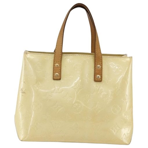 Reade patent leather handbag