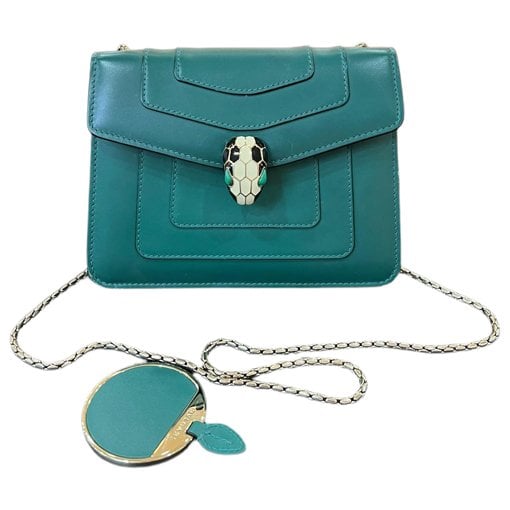 Bvlgari Serpenti leather handbag