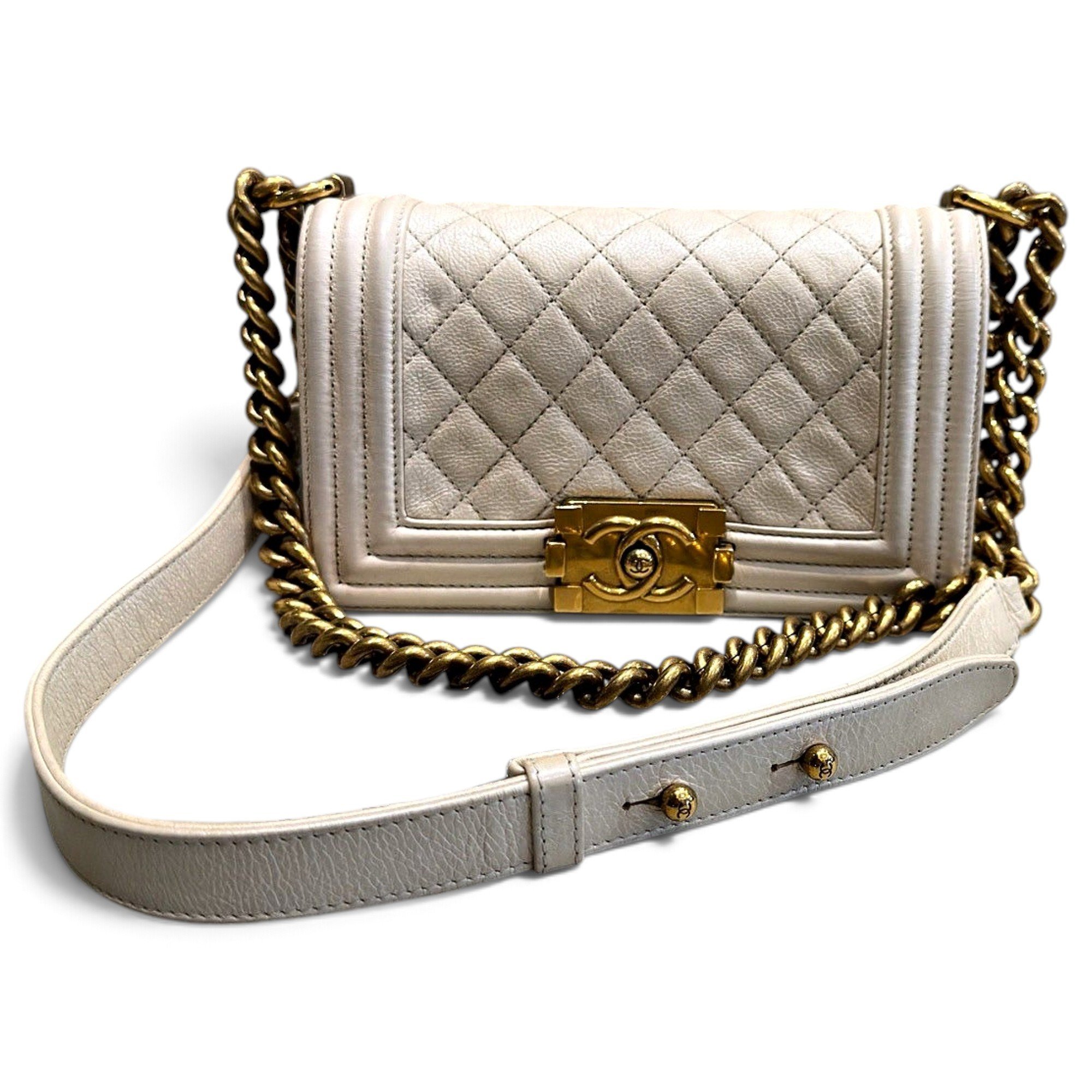 Boy leather handbag