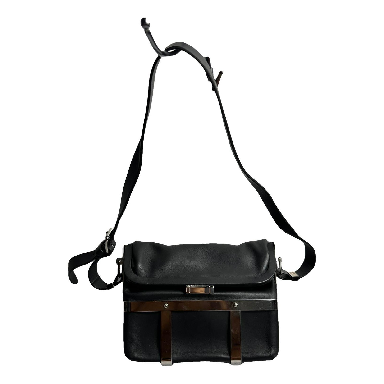 Leather crossbody bag
