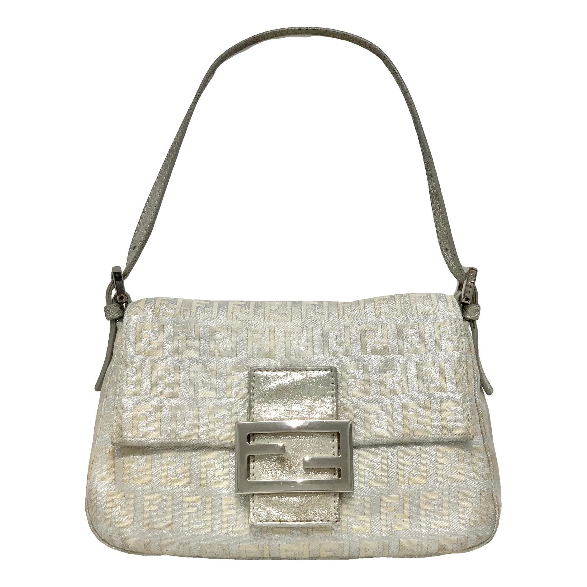 Mamma Baguette glitter handbag