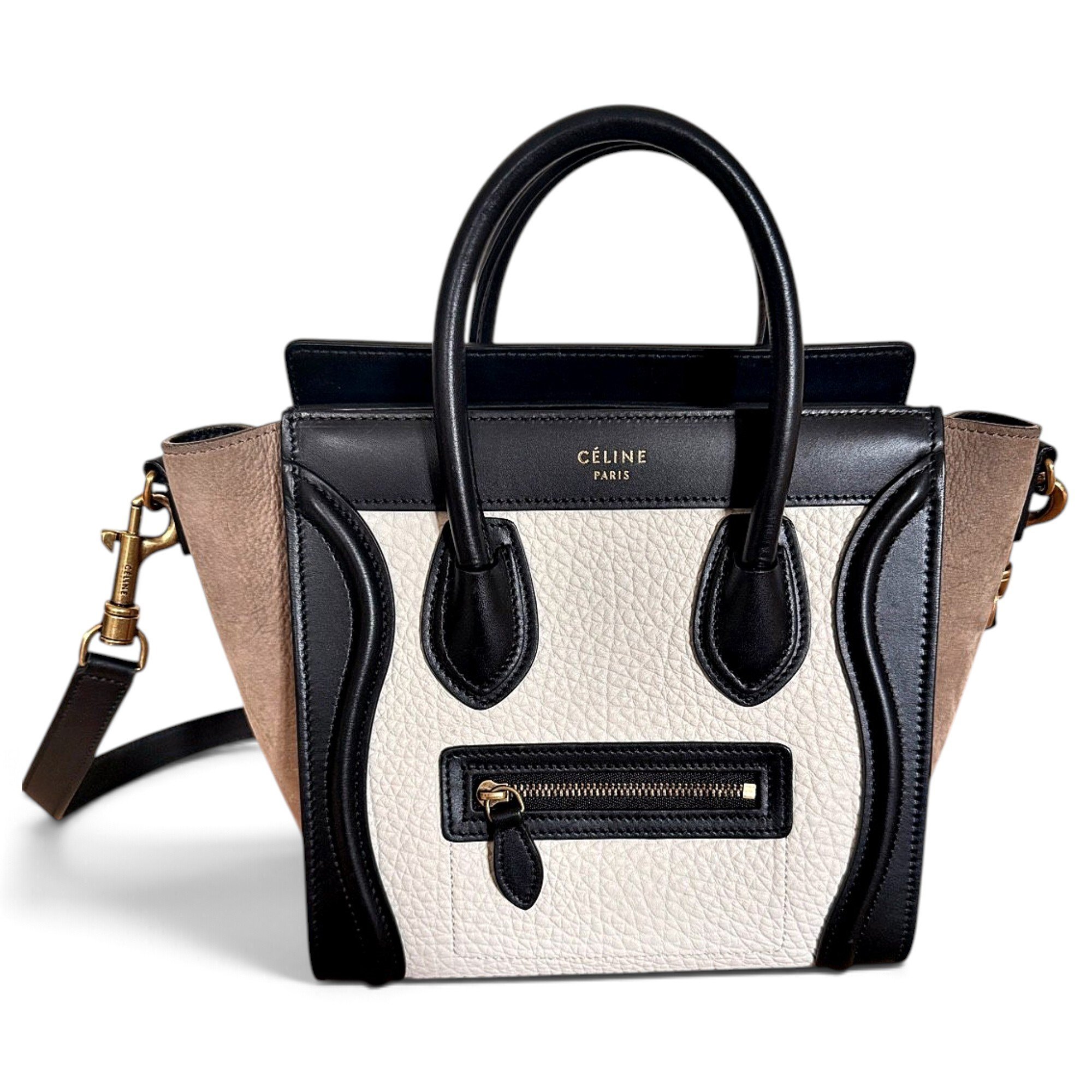 Nano Luggage leather mini bag