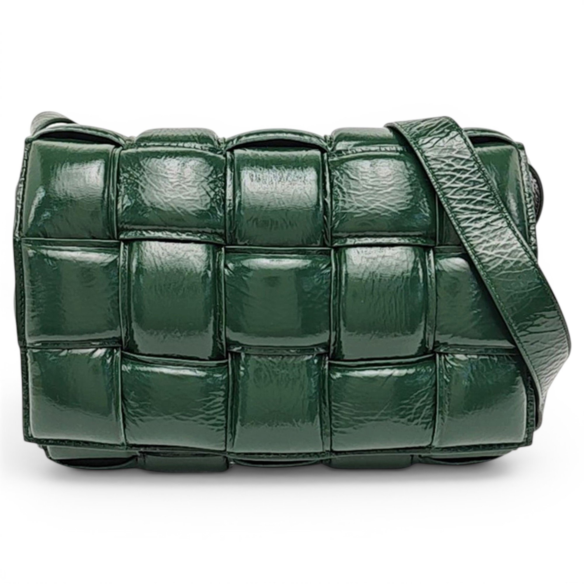 Cassette Padded leather crossbody bag