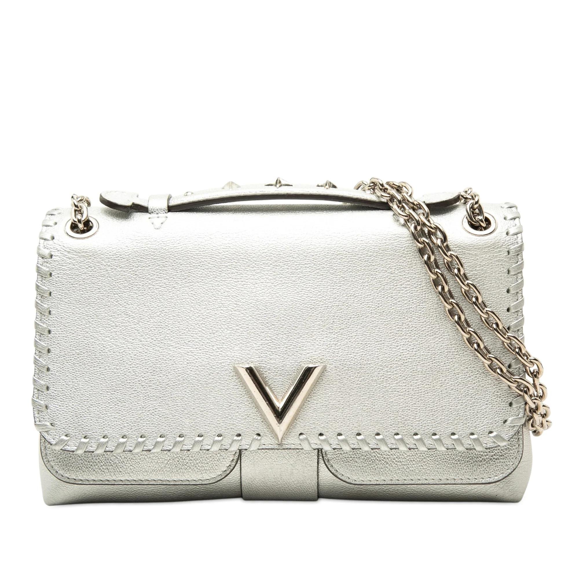 Chain bag leather satchel