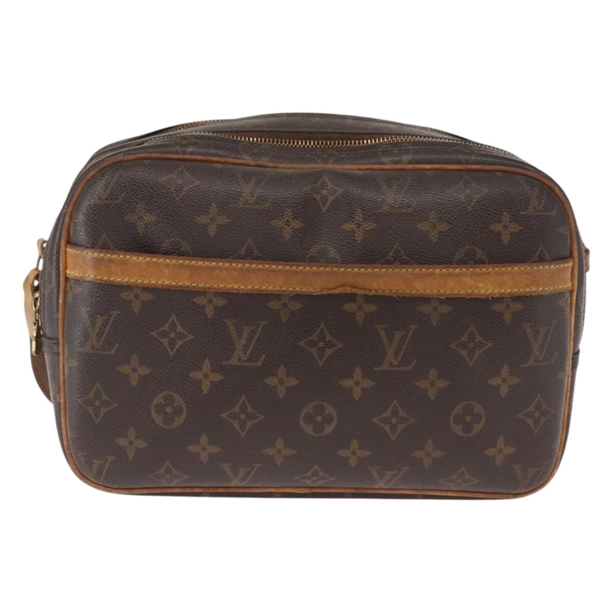 Reporter leather handbag