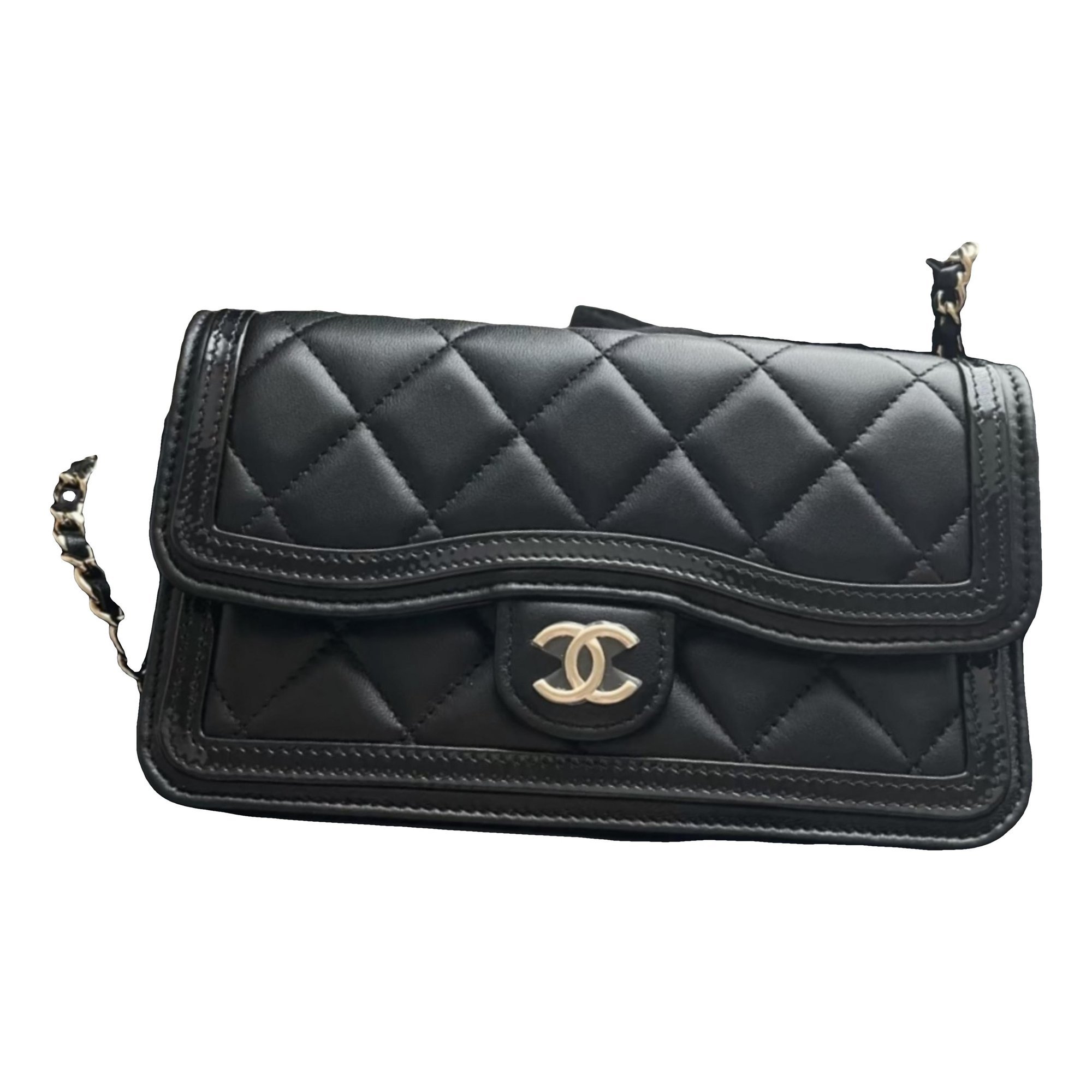 Wallet On Chain Timeless/Classique leather crossbody bag