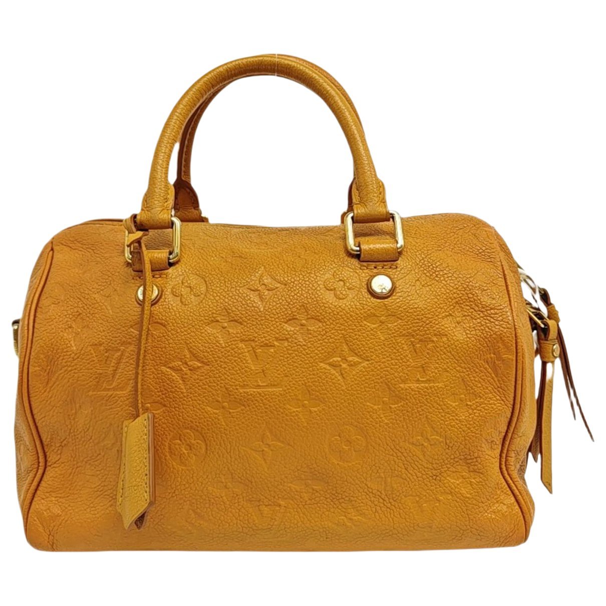 Nano Speedy / Mini HL leather handbag