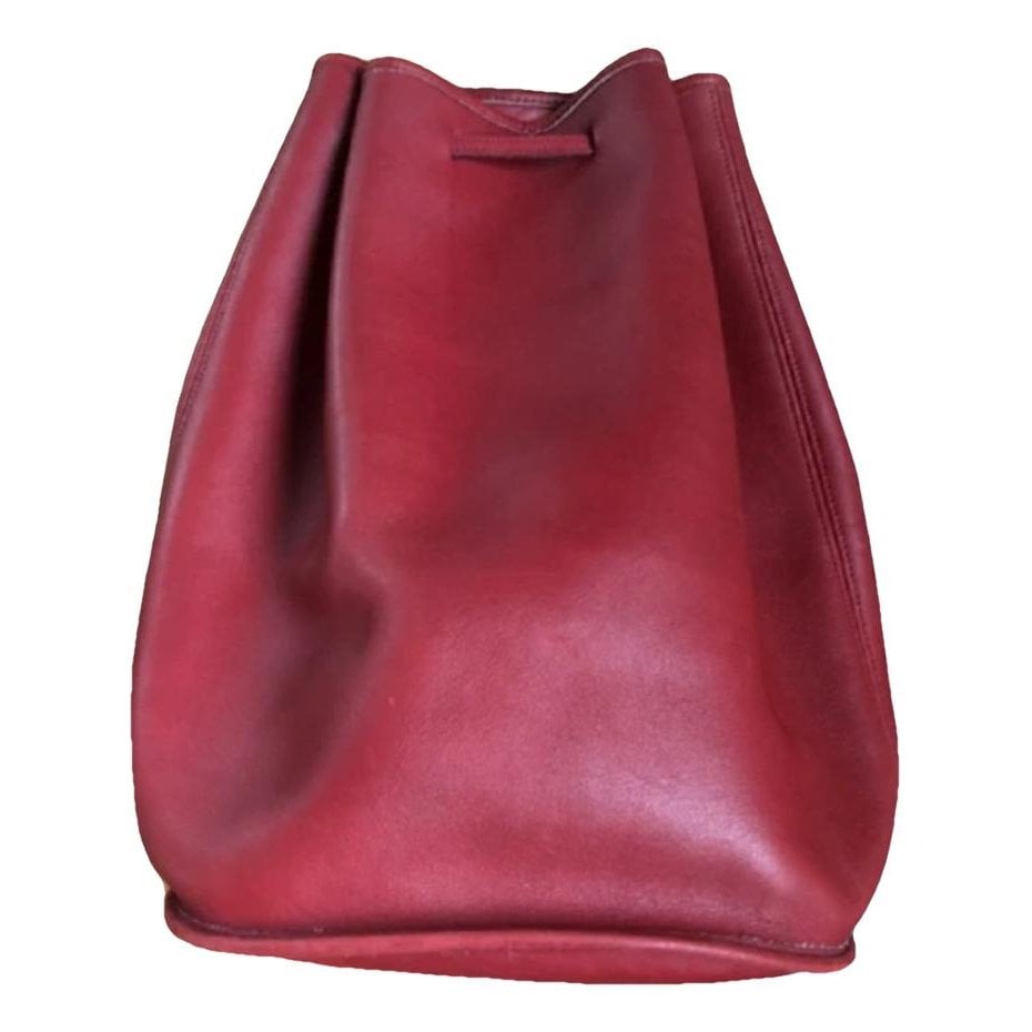 Leather handbag