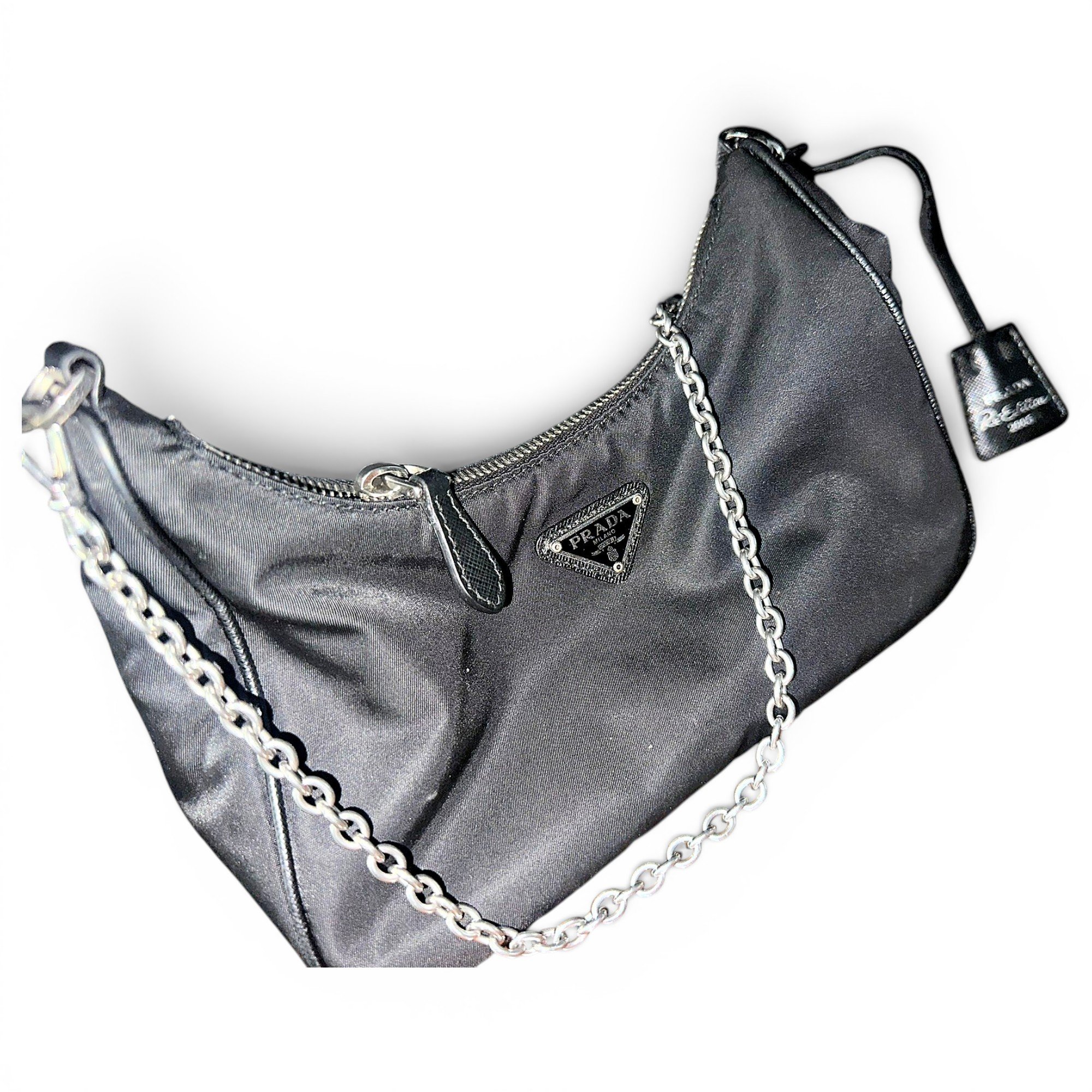 Re-edition cloth handbag
