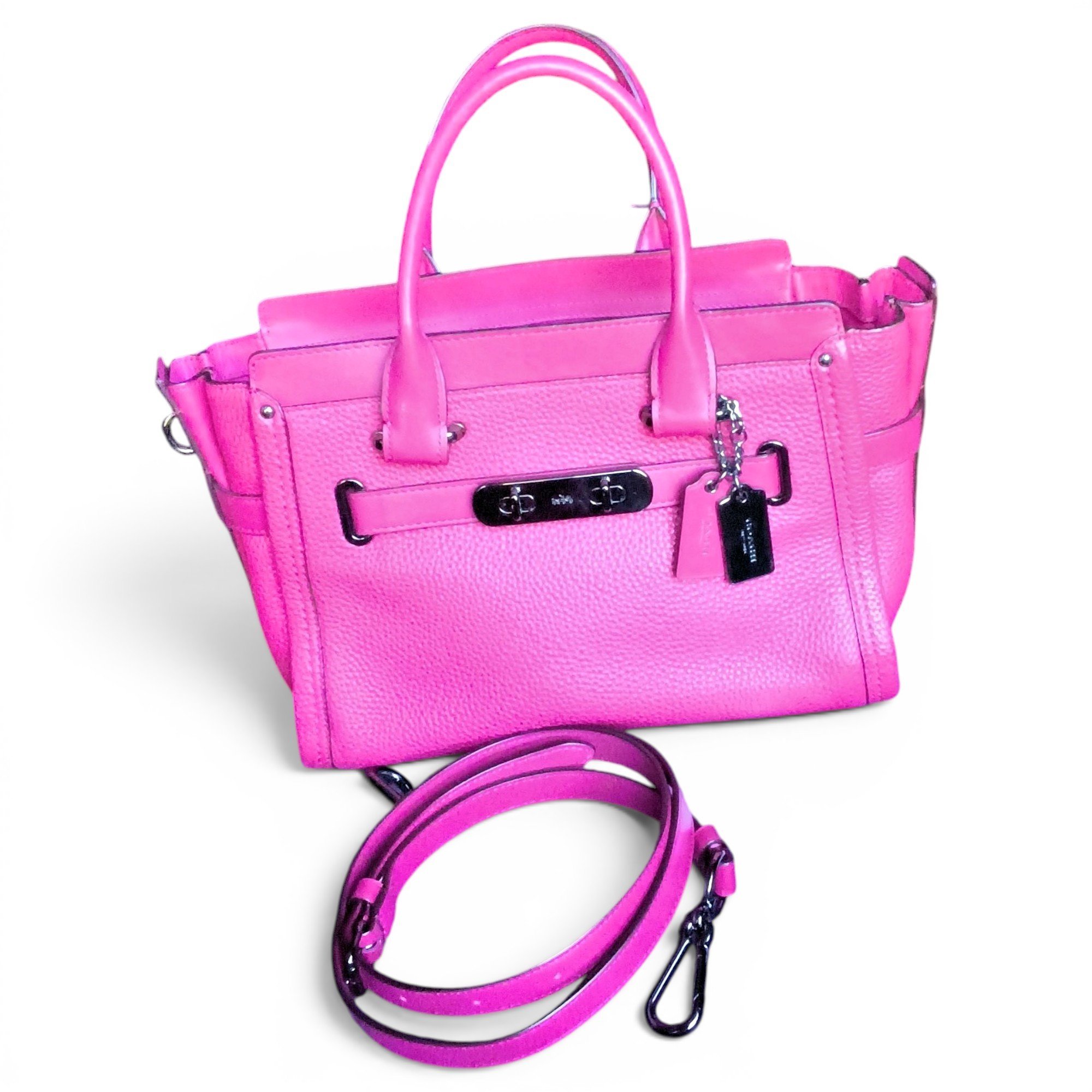 Leather satchel
