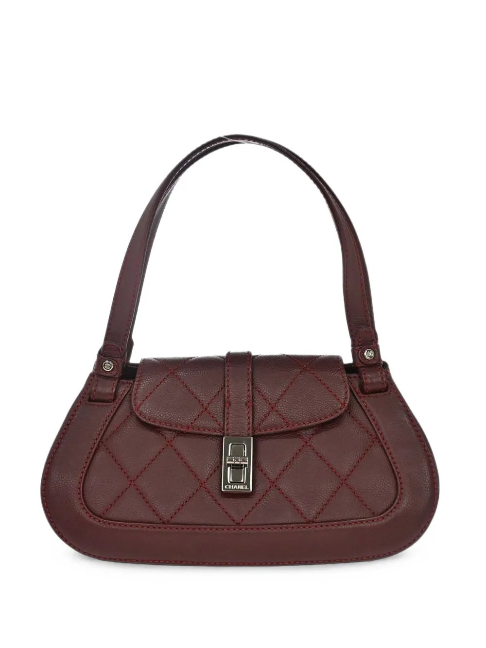 2005-2006 Mademoiselle lock quilted tote bag