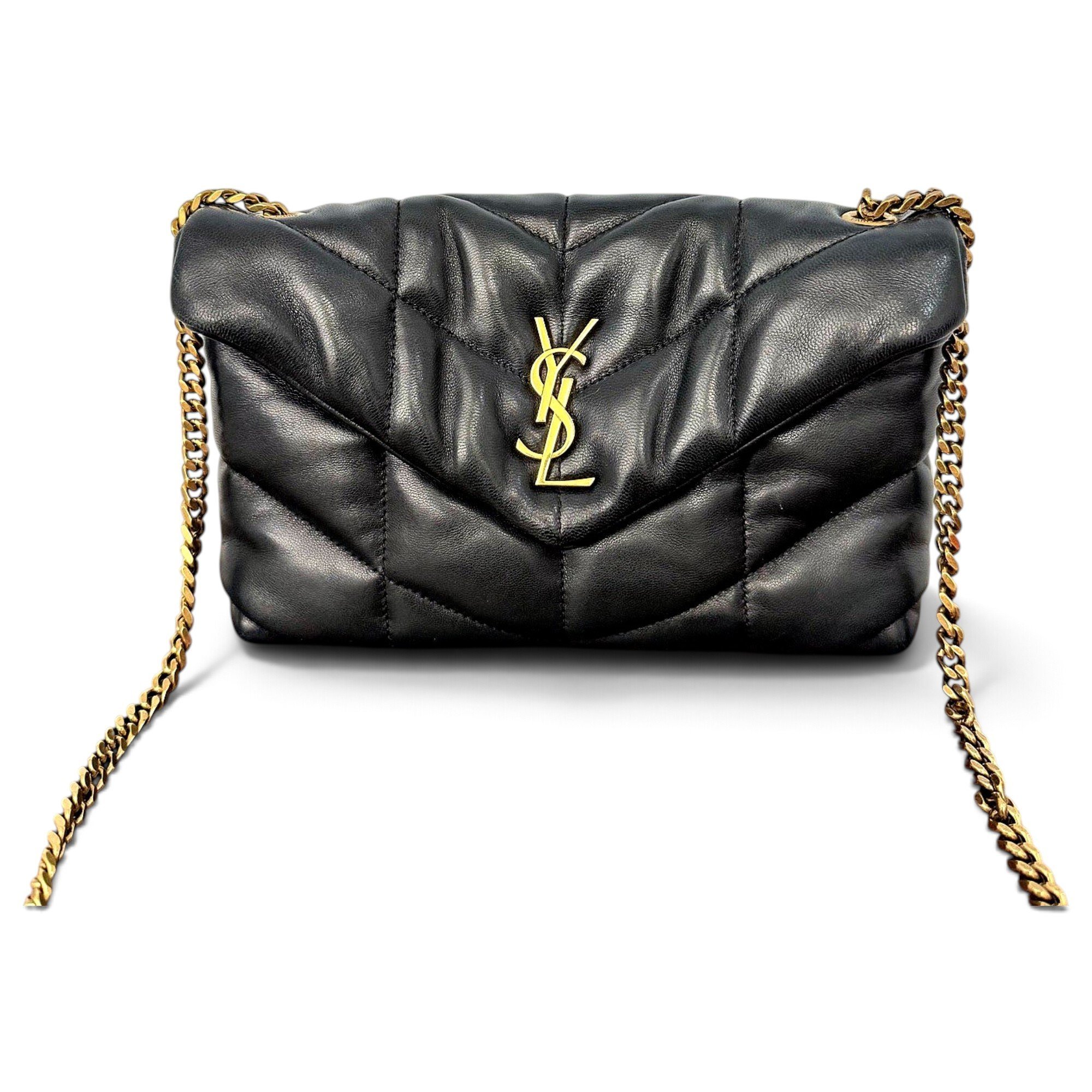 Loulou Puffer leather handbag