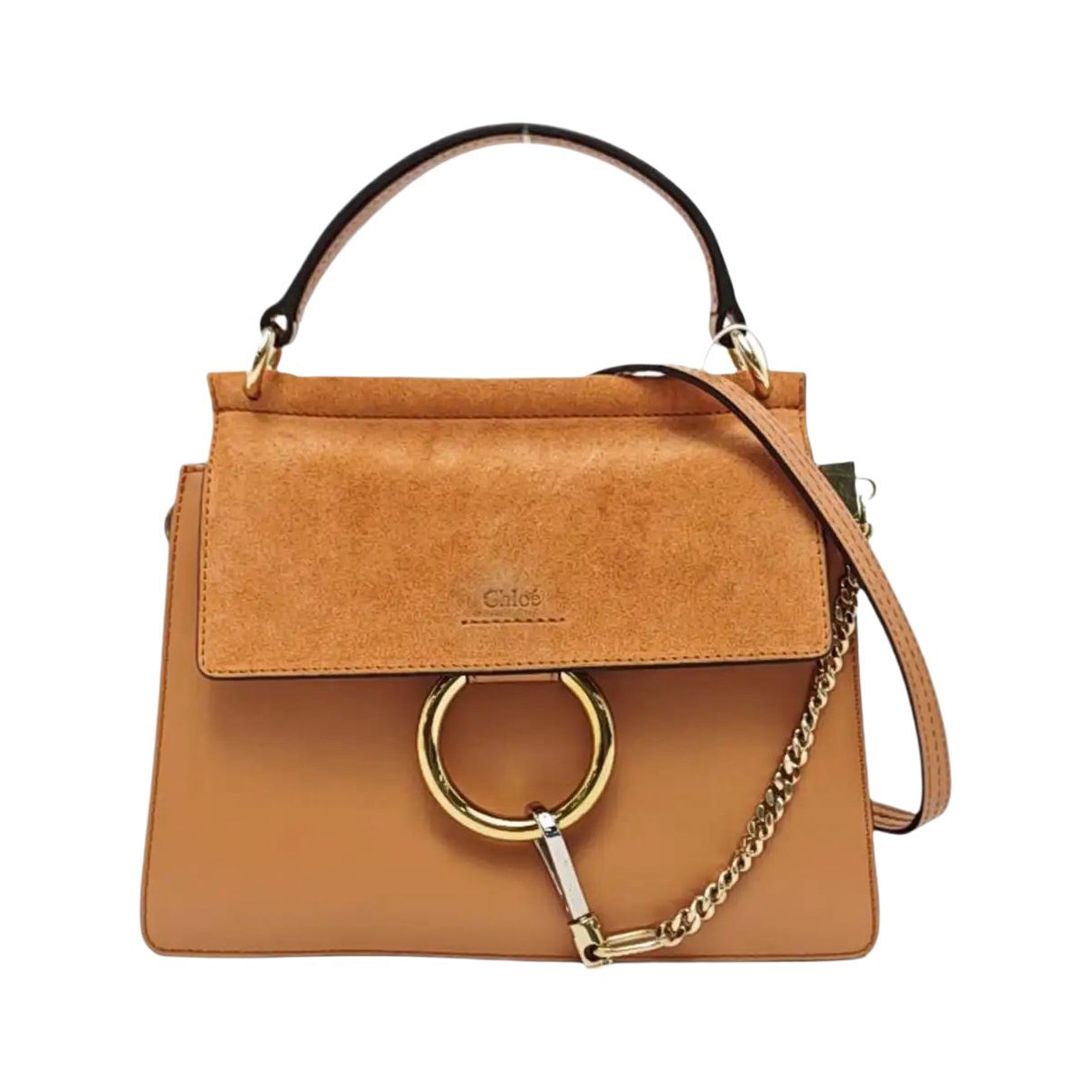 Faye leather handbag