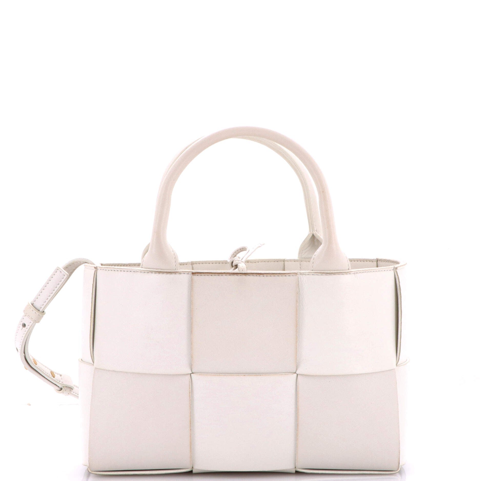 Bottega Veneta Arco Tote Maxi Intrecciato Leather Mini