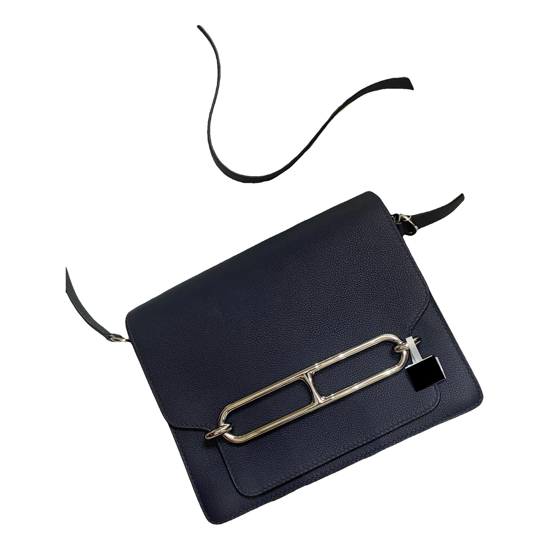 Roulis leather handbag