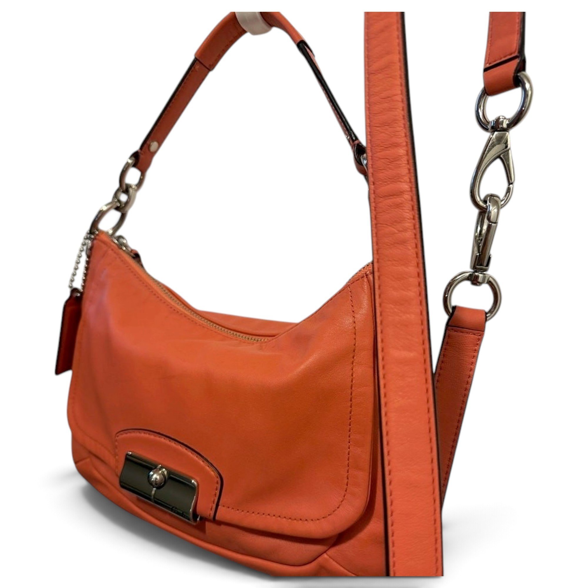 Smooth Crossbody leather handbag