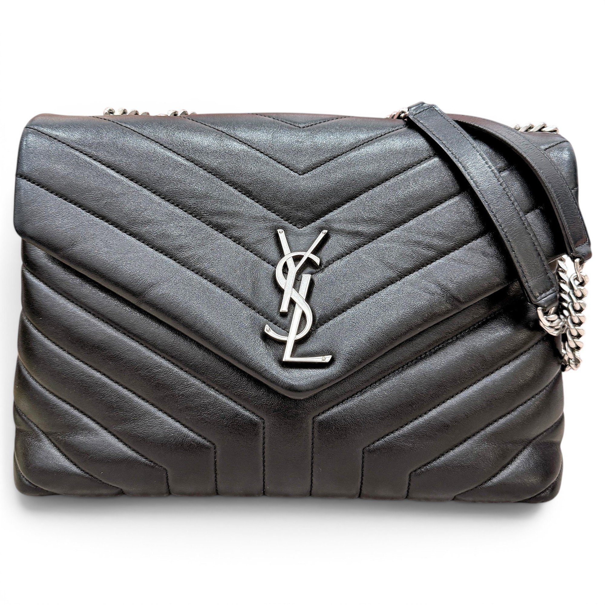 Loulou leather handbag