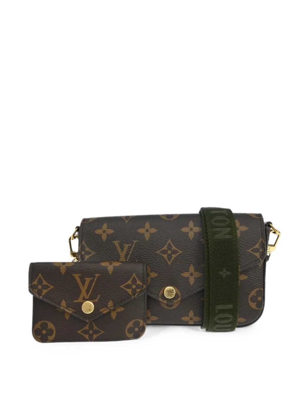 2010-2020s Felicie Monogram-pattern shoulder bag