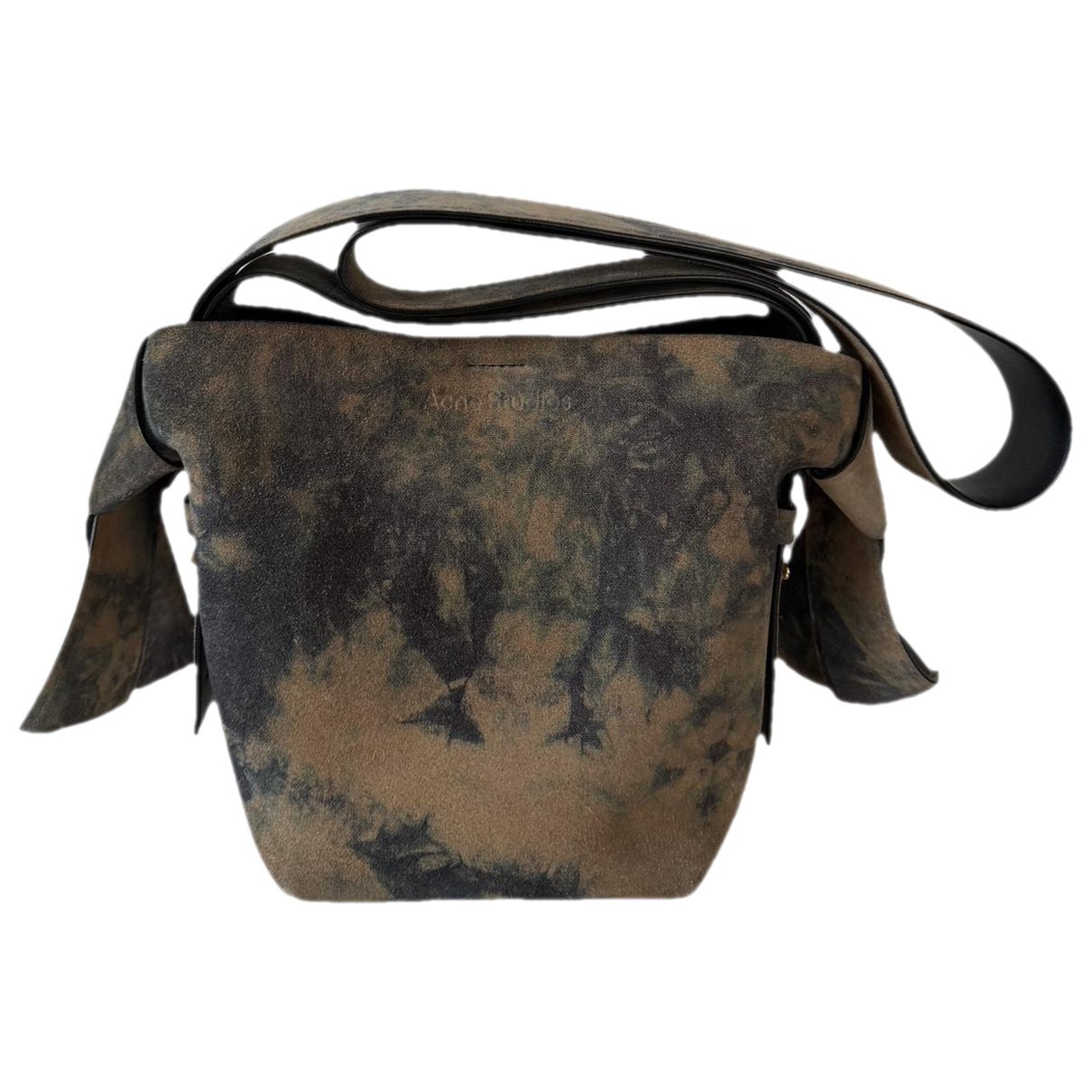 Musubi leather handbag