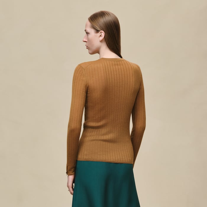 Brun Mahogany Long-sleeve Sweater