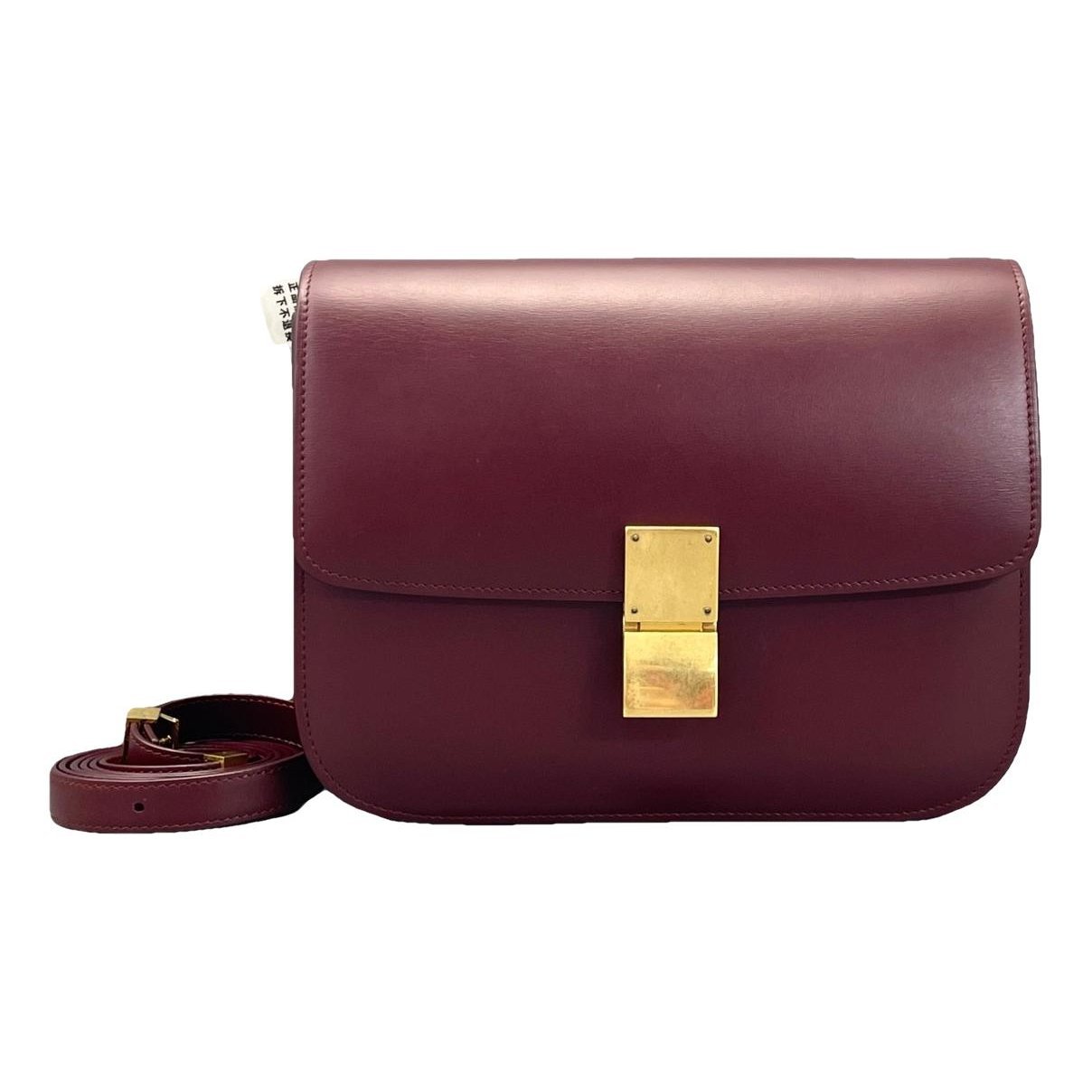 Classic leather handbag