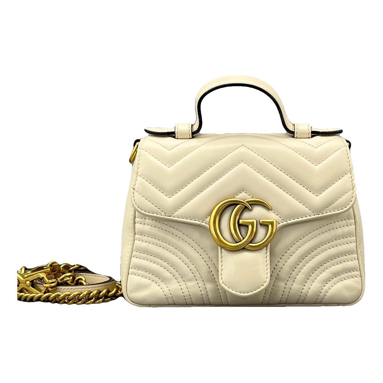 GG Marmont Flap leather handbag