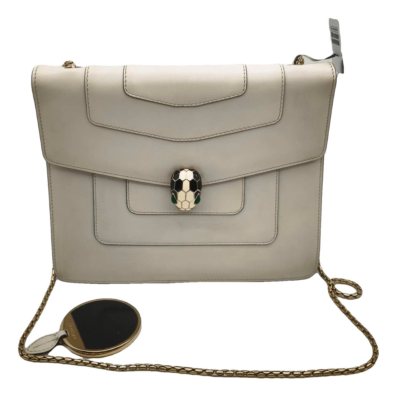 Serpenti leather crossbody bag