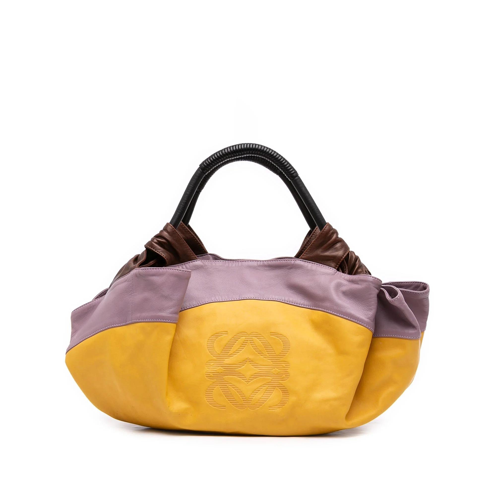 Leather handbag