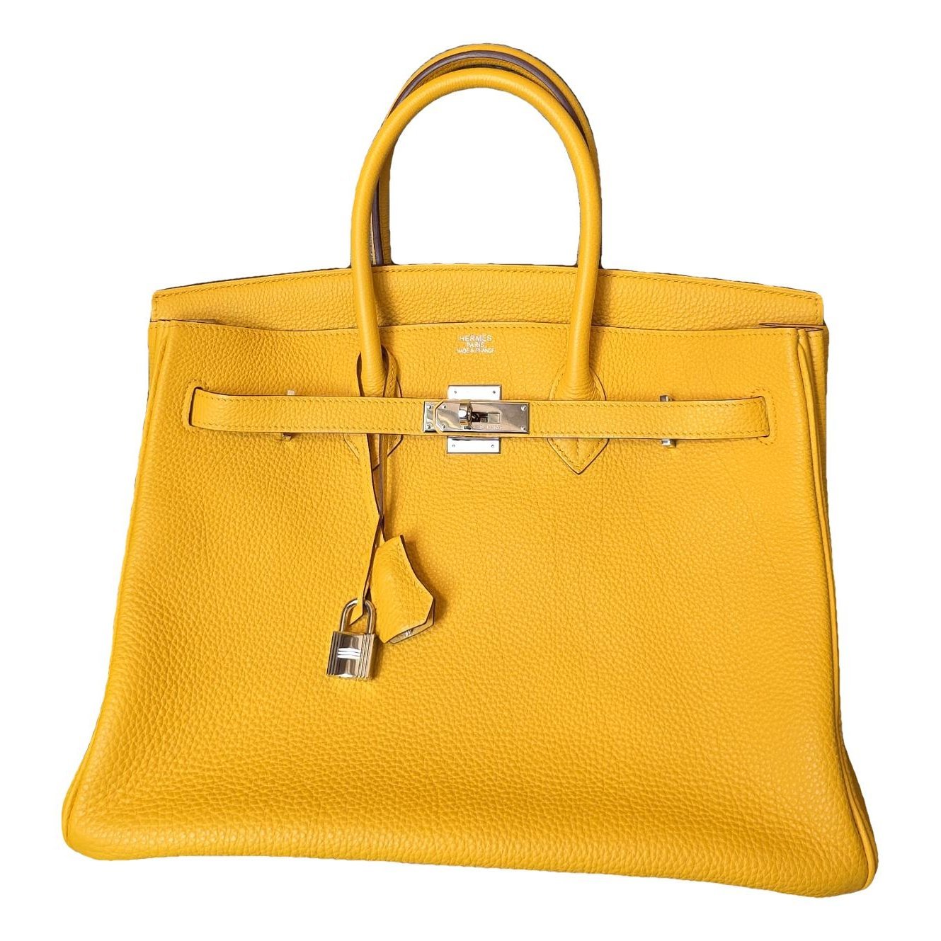 Birkin 35 leather handbag