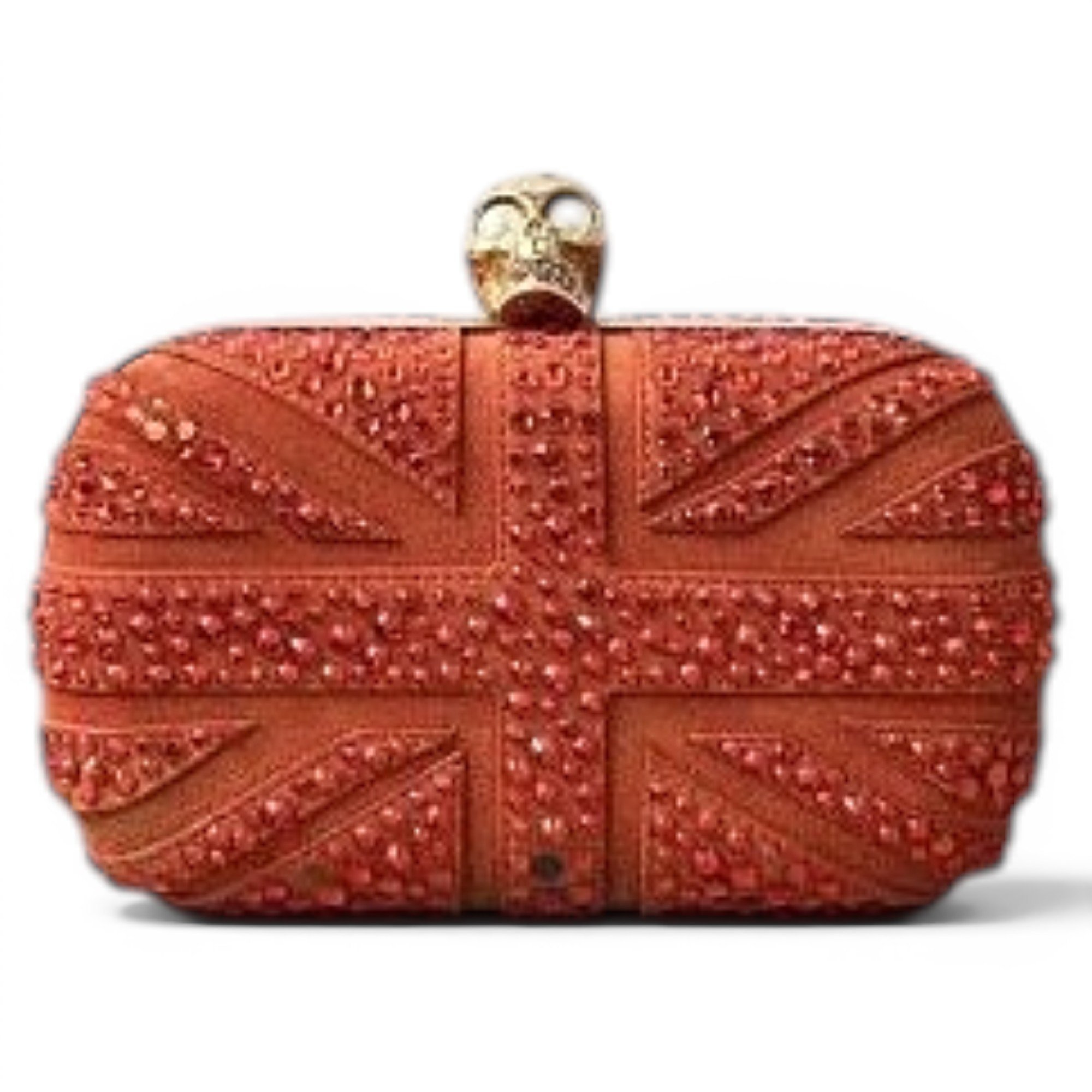Alexander McQueen Skull clutch bag